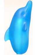 Pleasure Silicone Sleeve For Eggs Or Bullets - Dolphin